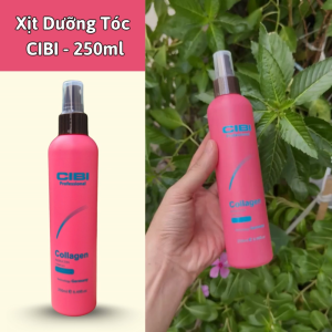 Xịt Dưỡng Tóc Collagen CIBI - 250ml Cung Cấp Độ Ẩm Chính Hãng .