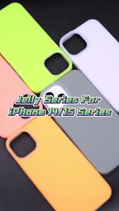 IPHONE 15 PRO MAX / 15 PRO / 15 / 14 PRO MAX / 14 PRO / 13 PRO MAX Case XUNDD JELLY Series Case