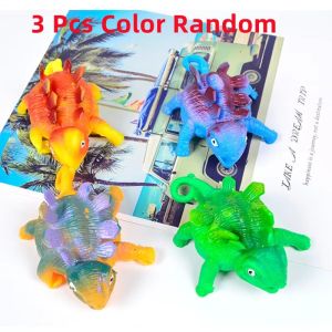 3/6 PCS Childrens Fun Dinosaur Ranch Animal Inflatable Balloon Squeezing Soft Ball Balloon Party Fun Game Gifts