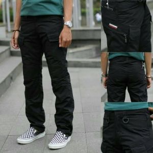 CELANA TACTICAL PANJANG PREMIUM BAHAN TEBAL CELANA CARGO BLACKHAWK