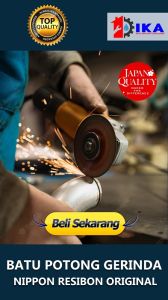 HARGA TURUN Batu gerinda potong Nippon Resibon 4" x 2 Japan Quality / Batu Potong 4 x 2 Mata Gerinda ORIGINAL