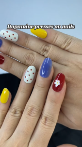 【Handmade】New 10pcs Cat Eye Leopard Pattern Fashion Elegant Fake press Nail Set Long Short T-shaped long Almond Oval Nail Nail Art Free Tool Kit Gift Manicure Cutics
