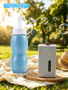 JIEBITU | Máy Tạo Bong Bóng Khói Kiểu Công Chúa