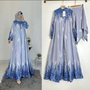 Gamis Set Hijab Rayon Diamond Premium Set Hijab Gamis Jumbo Baju Set Hijab Kondangan Rayon