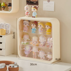 AMU·PIGGY | Transparent Wall Mounted Display Shelf for Collectible Figures