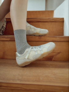 Ballet Shoes For Women Breathable Mesh With Cross Straps