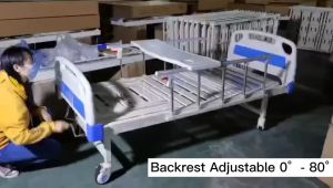 [Same Day Delivery] Hospital Bed 2 Function Manual (M17) + Mattress + Dining Table