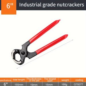 Multifunctional Puller Pliers Cutting Pliers Woodworking Tools Stapler Puller Thumbnail Remover Cat Claw Nail Puller
