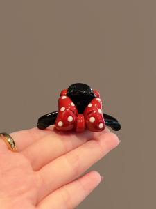 Adorable Princess Hair Clip Butterfly Knot Hair Gripper Medium Small Child Female Style Fashionable Korean Design Hair Accessories