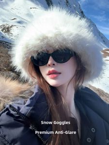 DIGELE | UV Protection Snow Blind Prevention Womens Polarized Sunglasses for Winter Mountain Climbing