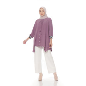 Dzellia Elora Lavender: Desain Tunik Wanita