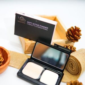 Probeauty Bedak Padat Soft Active Powder Compact Plus Brightening