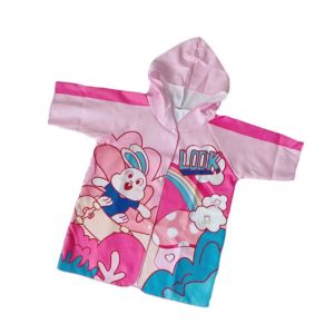 TALIQITAXINTA | Water Absorbent Quick Dry Cartoon Kid Bath Robe