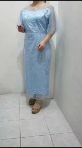 CMF / DRESS RYUKA / 3 UKURAN / M / L / XL / XXL / BUSANA MUSLIM WANITA / PAKAIAN WANITA / DRESS NATALAN / DRESS KOREA