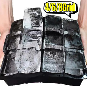 DIY Ice Cube Maker: Food Grade Silicone Ice Tray for Home & Bar Use