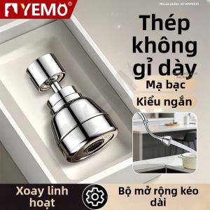 YEMO | Vòi Nước Bếp Chống Bắn Bọt Áp Suất Cao
