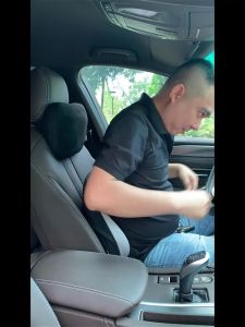 Đệm Tựa Lưng xoay lăn Massage COSSEAL Cao Su Non Dành Cho Văn Phòng xe hơi - Massage đa năng hồng ngoại