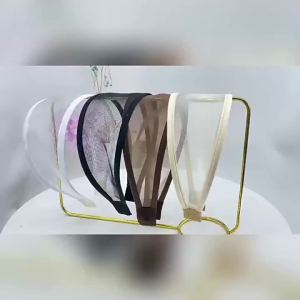 New Wide-Brimmed Headband Covering White Hair Womens Face Washing Makeup Headband Autumn and Winter Hair Accessories.