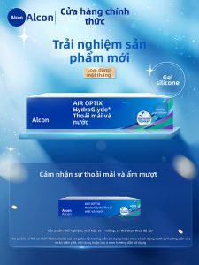 Alcon | Mắt Kính Kontakt Silicone Hydrogel Dùng Trong 1 Tháng Phù Hợp Với Thể Thao & Học Sinh