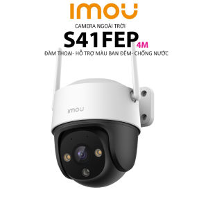 Camera IMOU PTZ S41FEP 4M 2K - Thu Âm- Đàm Thoại 2 Chiều- Ban Đêm Có Màu- Góc Nhìn Siêu Rộng - Wifi Ngoài Trời Chính Hãng