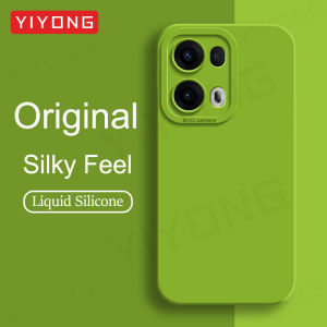 For Reno13 Pro Case YIYONG Silky Feel Liquid Silicone Soft Cover For Oppo Reno 13 14 Pro Reno14 5G Global Shockproof Phone Cases