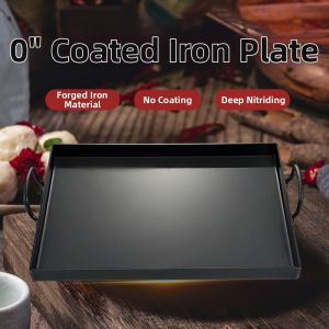 MUDIAN | Stainless Steel Grill Plate No Coating
