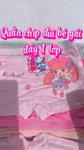 Set 10 quần chip bé gái 9 -34kg chất thun Cotton đáy 1 lớp mềm mát thoáng khí đồ lót cho bé gái quần chíp đùi quảng châu cho bé gái
