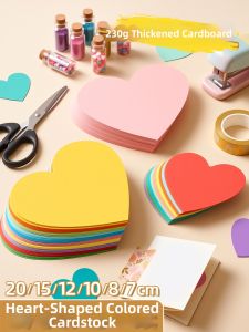 YUANHAO | Heart Shaped Thick Color Card 230gsm
