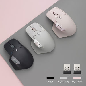 Rapoo MT760/MT760mini Rechargeable Multi-mode Wireless Mouse Ergonomic 3200 DPI Easy-Switch Up to 4 Devices Bluetooth Mouse Office Mice