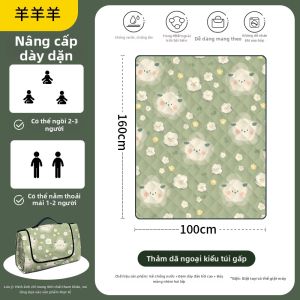 Thảm piknic chống thấm siêu âm dày