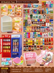 Mini Supermarket Playset Toy