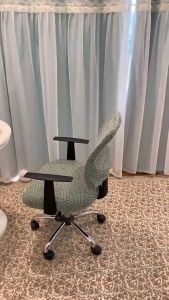 【x-cherub】ผ้าคลุมเก้าอี้สํานักงาน ผ้าคลุมที่นั่งคอมพิวเตอร์ ถอดออกได้ ซักล้างได้ ยืดหยุ่น ป้องกันเก้าอี้คอมพิวเตอร์