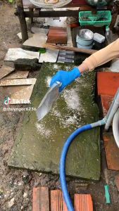 Bột Tẩy Rong Rêu Cho Sân Xi Măng Sân Gạch Vỉa Hè Hiệu Quả 1 Gói 500g