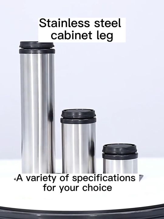 Adjustable Stainless Steel Furniture Legs - Worktop Shelves Feet for ...