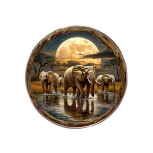 CIFbuy | CIFBUY Vintage Nhôm Treo Tường Nghệ Thuật 8x8 Inch Kim Loại Ký Hiệu Chống Thấm Nước Bền Đẹp Cho Nhà Thanh Nhà Để Xe Trong Nhà Ngoài Trời Trang Trí