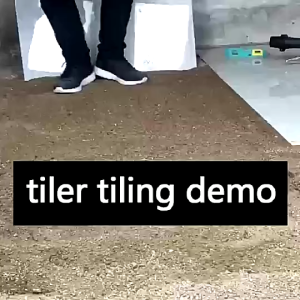 DEKES Plastering machine laying tiles automatic floor vibrator leveling Floor Tile Tiling force vibrator for 120x120cm tile