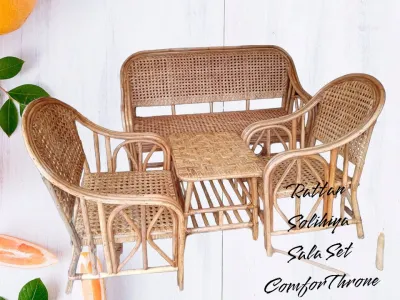 SALA SET RATTAN SOLIHIYA 4PCS