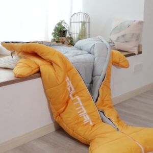 Foldable comfortable sleeping bag travel sleeping bag for  thin sleeping bag outdoor camping indoor men and women winter warm