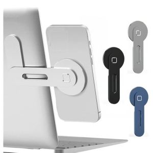 Giá Đỡ Laptop Từ Tính Có Thể Gập Lại Xoay Góc Điều Chỉnh Giá Đỡ Màn Hình Treo Xe Hơi Tự Dính Giá Đỡ Điện Thoại Bằng Nhôm