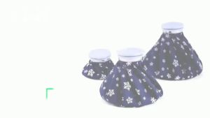 Reusable Ice Bag Hot Cold Therapy Pack Medical Treatment Bags Muscle Aches First Aid Relief Pain Knee Head Leg Health Care