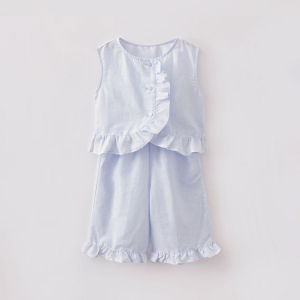 Marc&Janie | Cool Linen Sleeveless Lace Girl Clothes