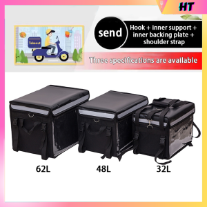 【PH local delivery】32/ 48L/62L Thermal Insulated Bag Food Business food delivery bag motorcycle delivery food bag for motorcycle Temperature Keeping Bag thermal bag for food deliveInsulated Bag Thick Dining Box Waterproof box