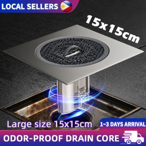 Bathroom Stainless Steel Floor Drain Renovation Panel Insect Odor Proof Sealing Cover Durable