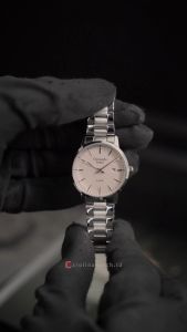 Jam Tangan Wanita Christophe Arden CA 2004 LDBSSPN Pink Dial Silver Stainless Steel Strap