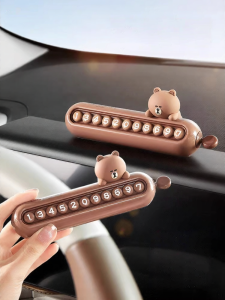 Giá Đỡ Điện Thoại Di Động Khi Đậu Xe Giày Đế Cao Su Mềm Dây Đeo Cổ Tay Phụ Kiện Ô Tô PVC Đồ Dùng Nội Thất Xe Hơi Dễ Thương