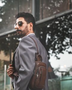 Túi xách nam cao cấp da thật LECOS - LT1