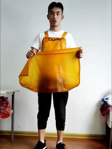 Waterproof PVC Apron Thickened and Extended Industrial and Aquatic Work Apron