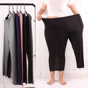 Bamboo Fiber Plus Size Cropped Leggings: Your Ultimate Summer Outfit
