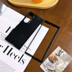 Ultra Thin Slim Matte Phone Case for Samsung Galaxy Z Fold 7 6 5 4 3 Fold7 Fold6 Fold5 Protective Hard Back Cover Transparent