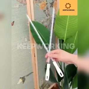 KW Cleaning Brush Drain Cleaner Flexible Cleaner Clog Plug Hole Remover Tool